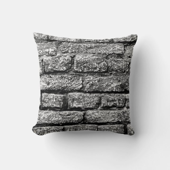 Texture, brick, wall background. Brick texture wit Cushion (Front)