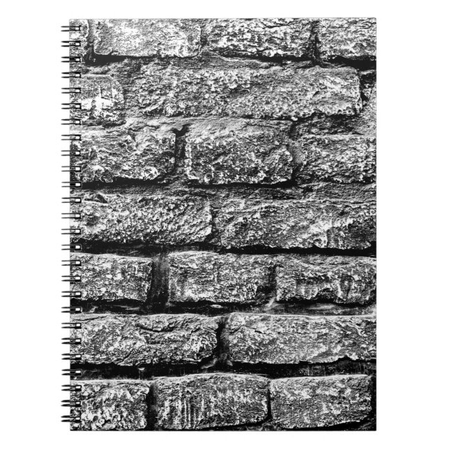 Texture, brick, wall background. Brick texture wit Notebook (Front)