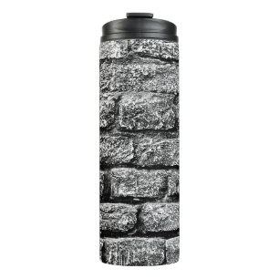 Texture, brick, wall background. Brick texture wit Thermal Tumbler