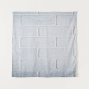 Texture brick wall white paint tapestry