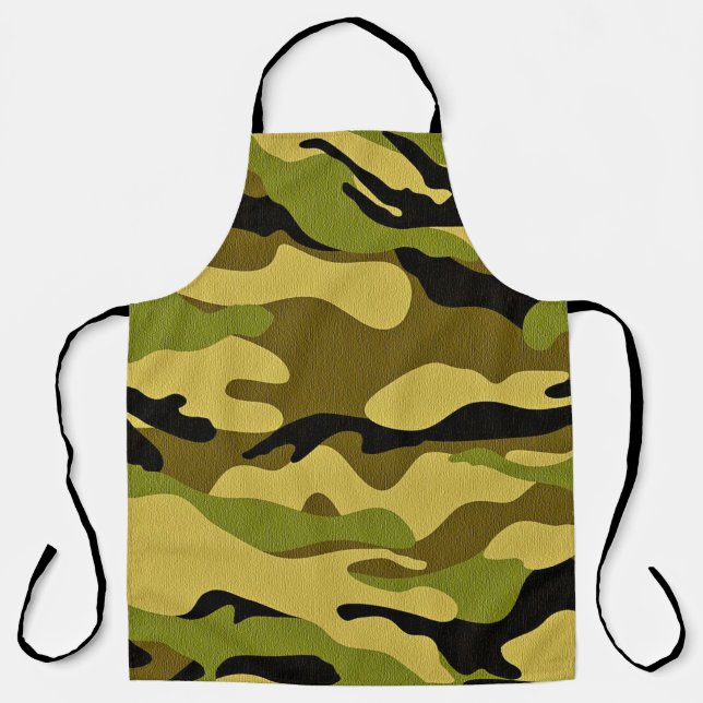 Texture camouflage soldier surface apron (Front)
