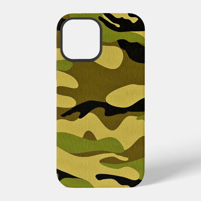Texture camouflage soldier surface iPhone case (Back)