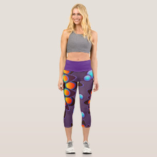 Texture  capri leggings