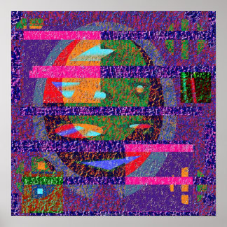 Texture Composition 1.2d Poster