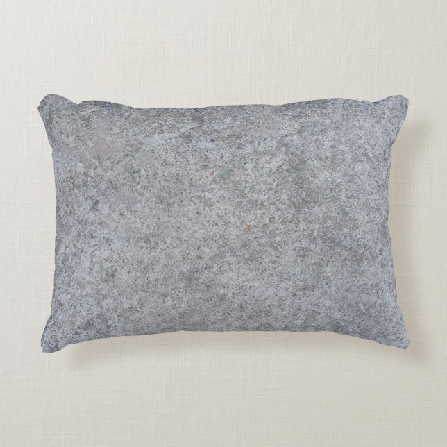 Texture concrete grey stone fine decorative cushion (Front)