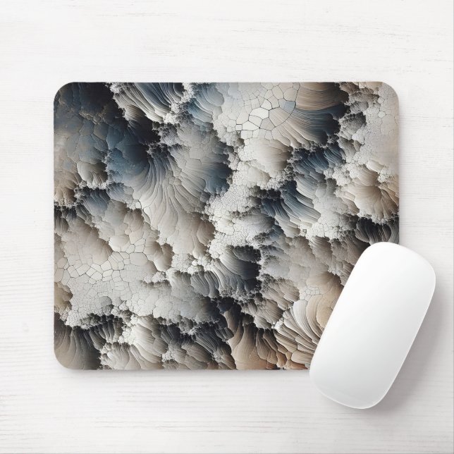 Texture Crackle Abstract Mouse Pad (With Mouse)