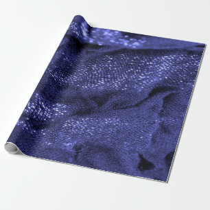 Texture. Dark blue fabric. Decorative background f Wrapping Paper