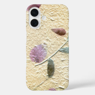 Texture Floral Abstract iPhone 16 Case