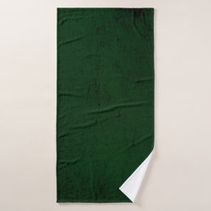 Texture green dark wallpaper bath towel