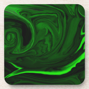 texture green malachite coaster