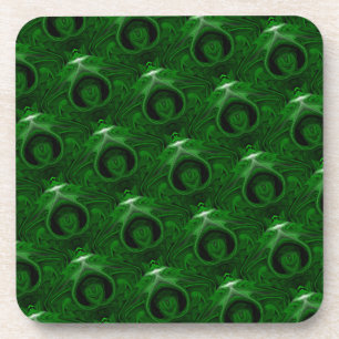 texture green malachite coaster