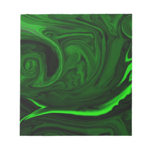texture green malachite notepad