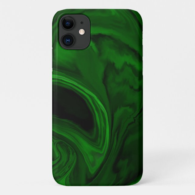 texture green malachite stone collections Case-Mate iPhone case (Back)