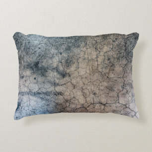 Texture grunge fracture cracked decorative cushion