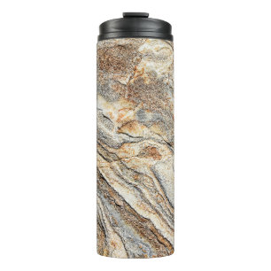Texture marble structure background thermal tumbler