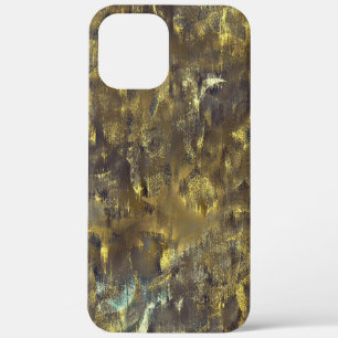 Texture mix of rough stains and dirty and 'rain' iPhone 12 pro max case