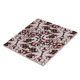 Texture Mosaic Abstract Design Ceramic Tile