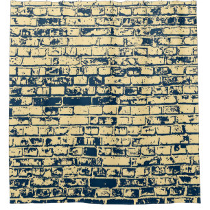 Texture of a brick wall. Elegant wallpaper design. Shower Curtain