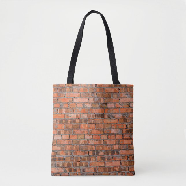 Texture of an old brick wall closeupaged,architect tote bag (Front)
