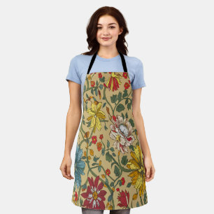 Texture of flowers apron