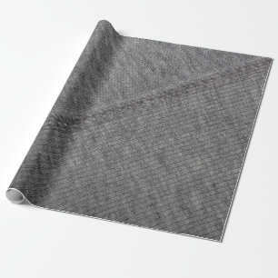 texture of grey fabric with abstract drawings and wrapping paper