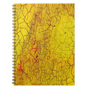 Texture of old yellow paint crackedabstract,aged,a notebook