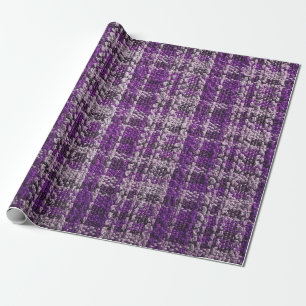 Texture of purple tartan fabric useful as a backgr wrapping paper