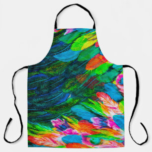 texture of silk fabric. background. colorful fairy apron