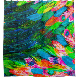 texture of silk fabric. background. colorful fairy shower curtain