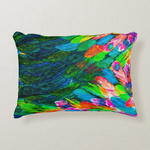 texture of silk fabric. background. colourful fair decorative cushion