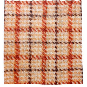 Texture of tartan design. shower curtain