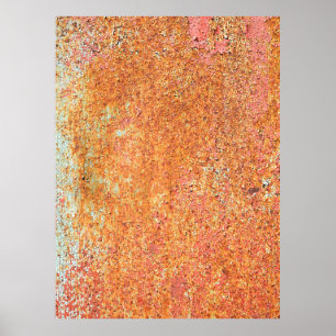 Texture of the old painted metalabstract, age, anc poster