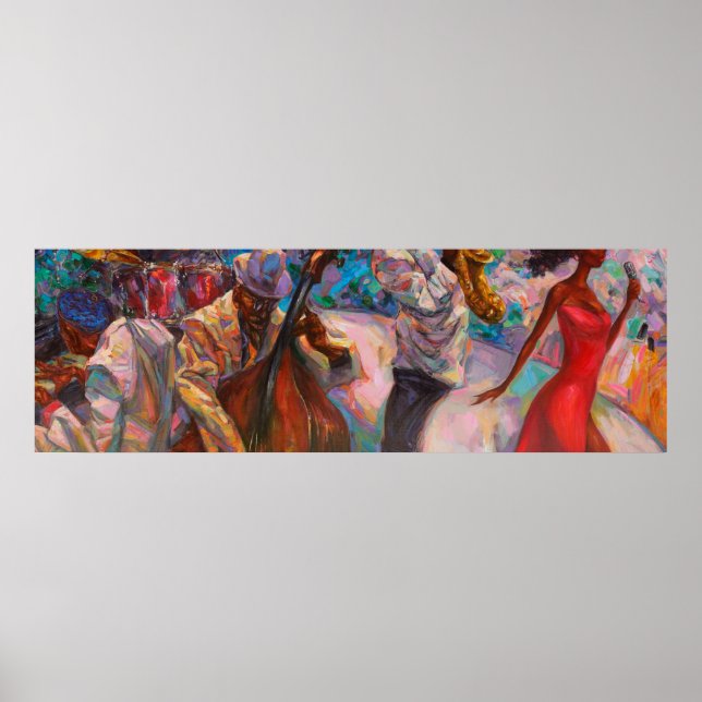 texture, oil painting, art, jazz, blues, tradition poster (Front)
