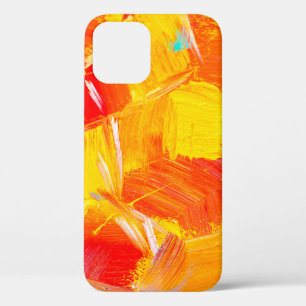 texture oil painting fruit painting colorful flora iPhone 12 case