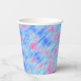 Texture Overlay, Abstract, Colorful, Cloud Effect Paper Cups