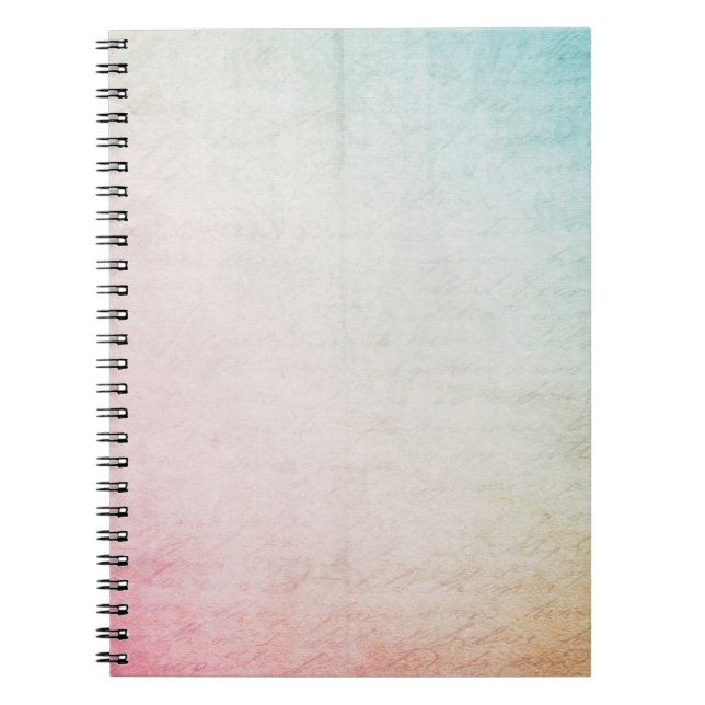 Texture paper colours design notebook (Front)