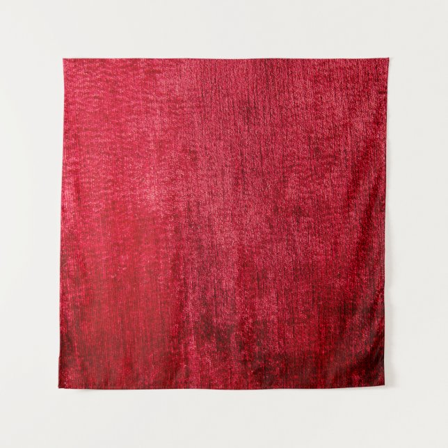 Texture red fabricabstract,background,canvas,close tapestry (Front)