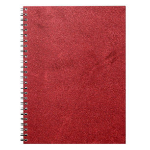 Texture red velvet background notebook