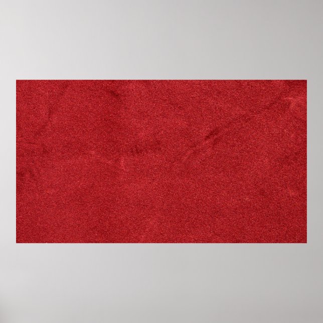 Texture red velvet background poster (Front)