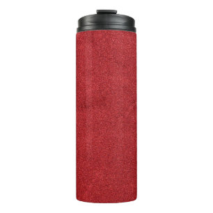 Texture red velvet background thermal tumbler