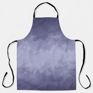 Texture selenium blue acrylic apron