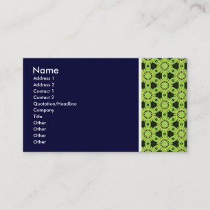 Texture Tone - Terrazzo 010- Deep Navy Business Card
