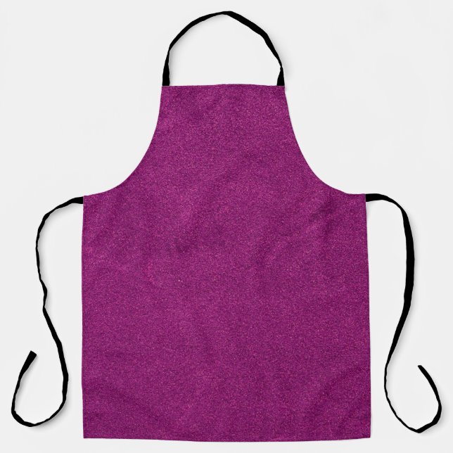Texture velvet colour texture apron (Front)