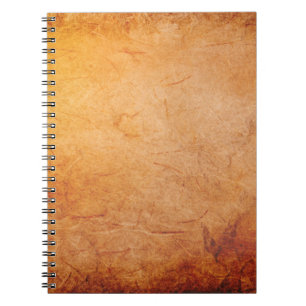 Texture vintage aged paper light notebook