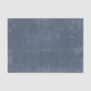 Texture Vintage Dark Dusty Blue White Decoupage Tissue Paper