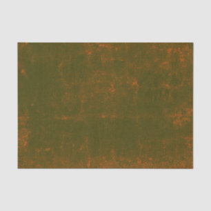 Texture Vintage Green Orange Grunge Decoupage Tissue Paper