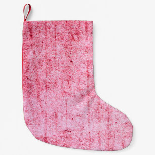 Texture, wall, concrete background. Wall fragment  Small Christmas Stocking