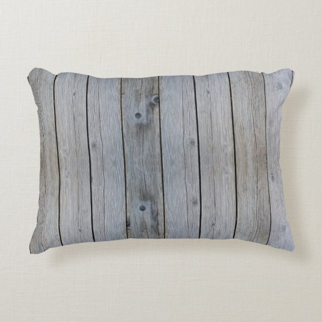 Texture wood grain structure decorative cushion (Front)