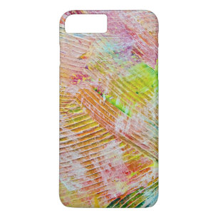 Textured Abstract Paint iPhone 8 Plus/7 Plus Case