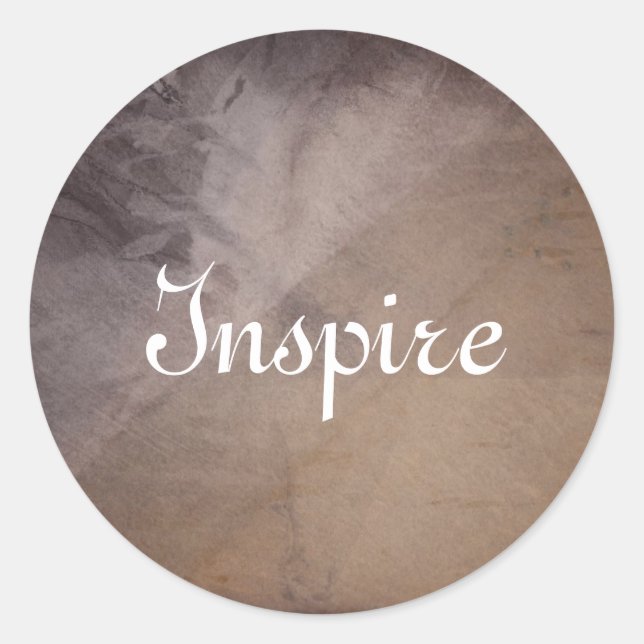 Textured background 4 classic round sticker (Front)